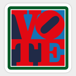 Love to Vote - RWB Sticker